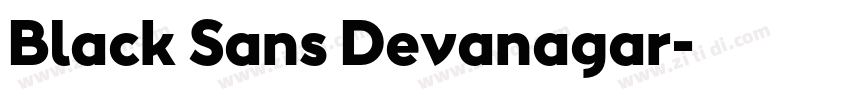 Black Sans Devanagar字体转换 Black Sans Devanagar字体转换